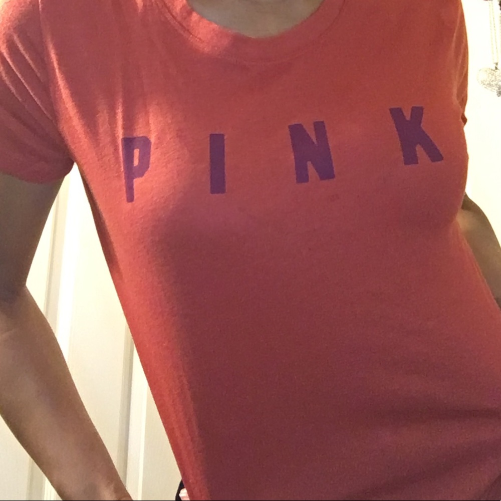 Burnt Orange VS Pink T-Shirt